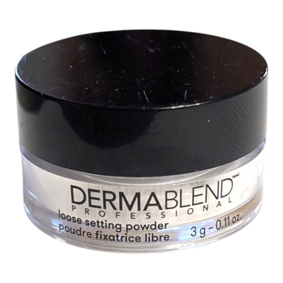 Dermablend Loose Setting Powder Original Translucent Travel .11oz 3g New Sealed - Picture 4 of 7